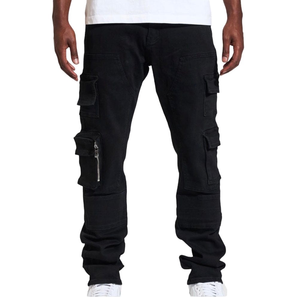 Crysp Nelson Cargo Denim (Black) CRYSPR242-021