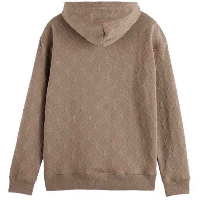 Scotch & Soda Jacquard Terry Hoodie (Cappuchino) 178450