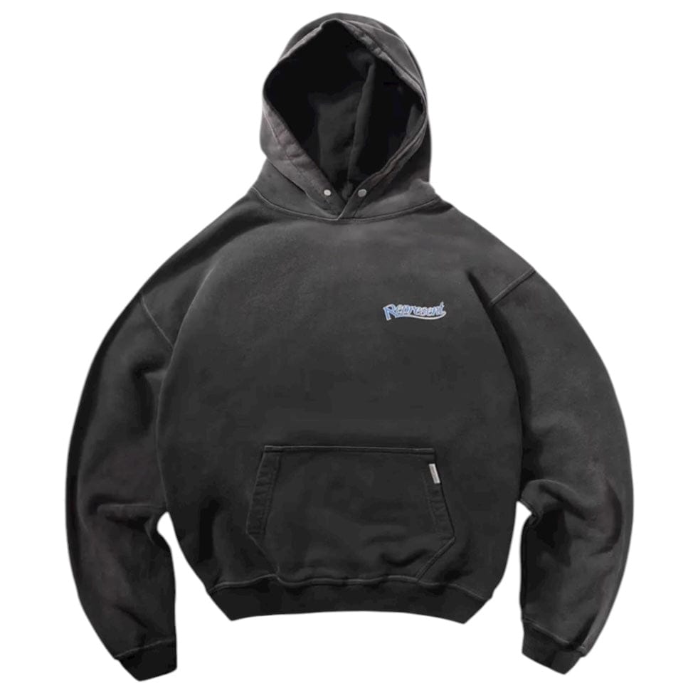 Represent Showcasing Hoodie (Stained Black) MLM100373-04