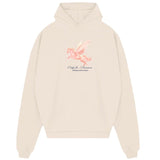 Undergold Dreamers Pegasus Boxy Hoodie (Cream)