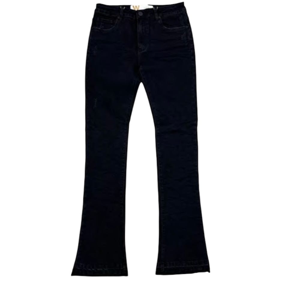 W Stacked Fit Denim (Jet Black) M8211DB-JB