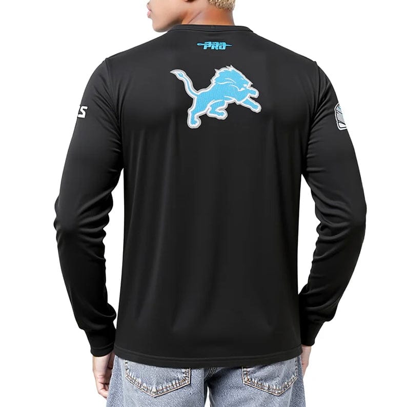 Pro Standard NFL Detroit Lions City Arch Fleece Crewneck (Black)