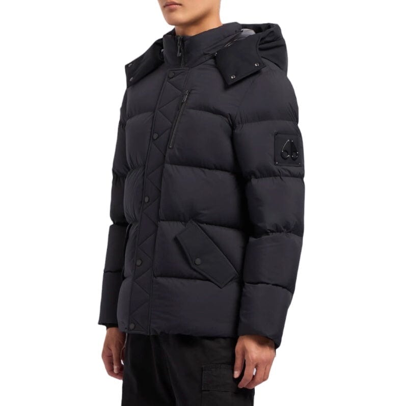 Moose Knuckle Everest 3Q Puffer Jacket (Black) M34MJ196