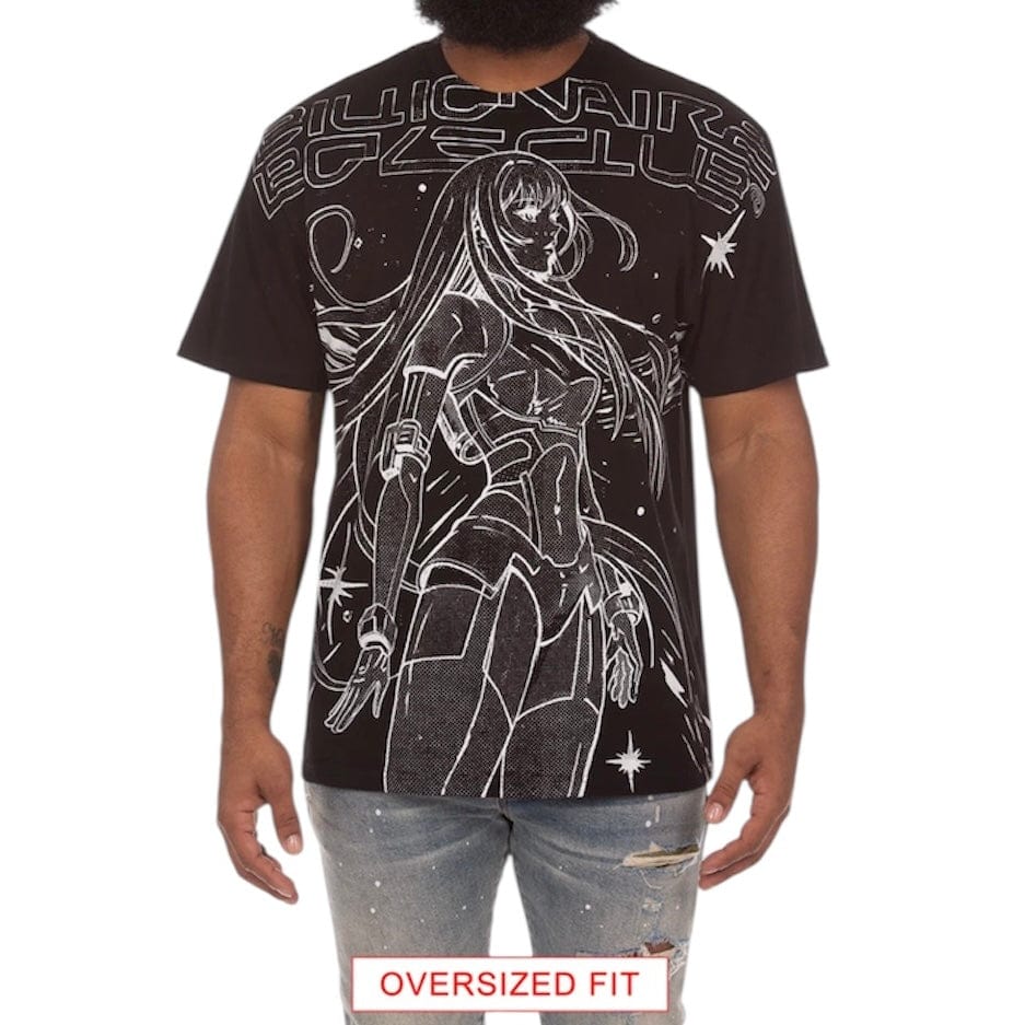 Billionaire Boys Club BB Anime SS Knit (Black) 851-3311