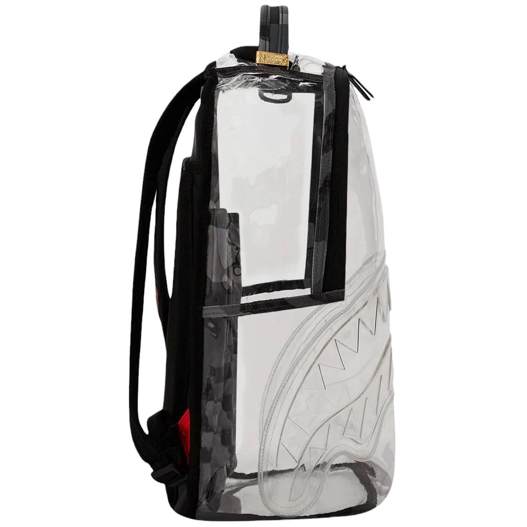 Sprayground Clear As Night Clear DLX Backpack