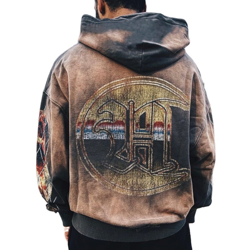 Howlers Club Rapture Zip Hoodie (Sun Fade Brown)