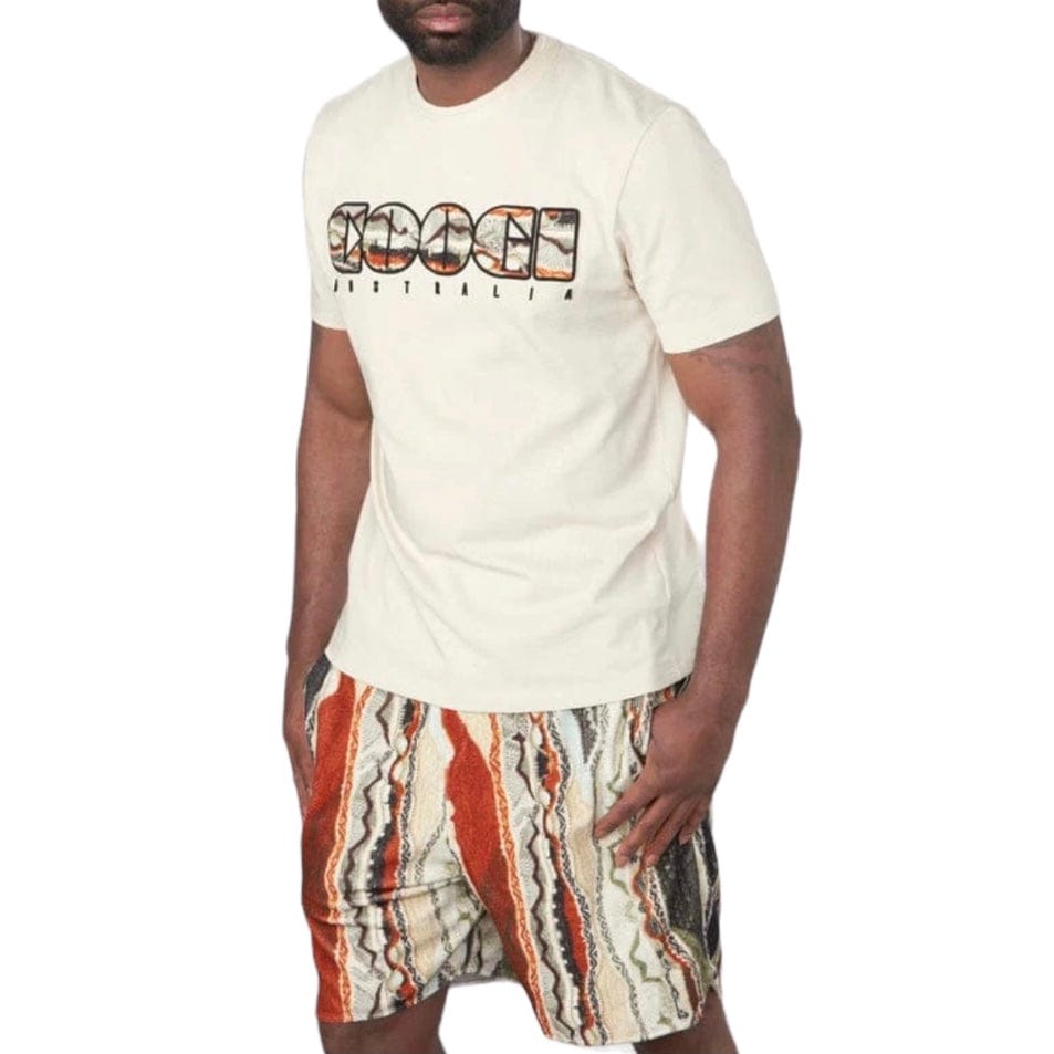 Coogi Block Logo Tee (Sand Buff) CG-KT-021