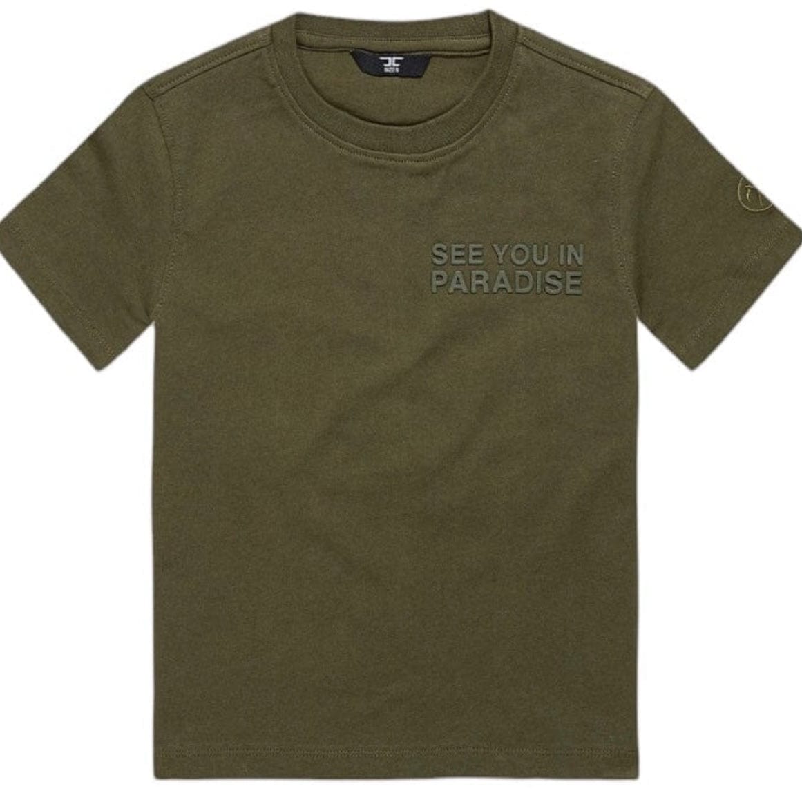 Boys/Kids  Jordan Craig See You In Paradise T Shirt (Olive) 9097