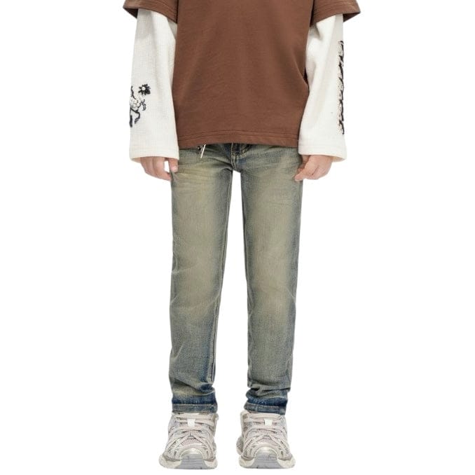 Kids Valabasas Jr. Slim Jeans (Medium Vintage) VPLAY-VJ1-1004R