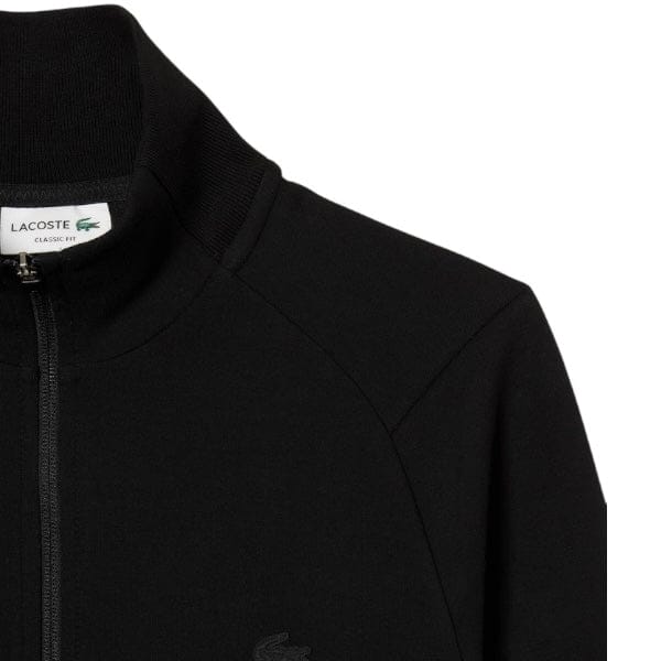 Lacoste High Neck Zip Sweatshirt (Black) SH2702-51