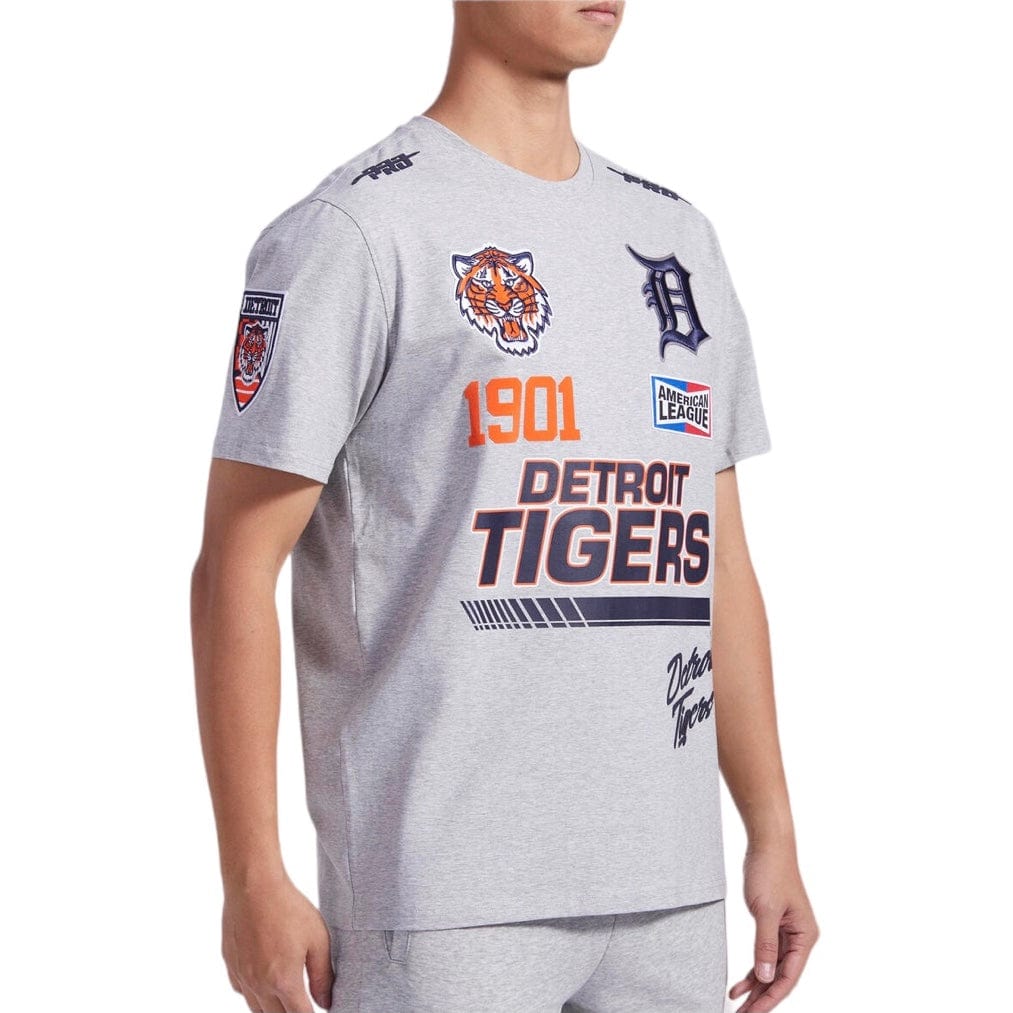 Pro Standard Detroit Tigers Fast Lane Multi Sj Tee (Heather Grey)