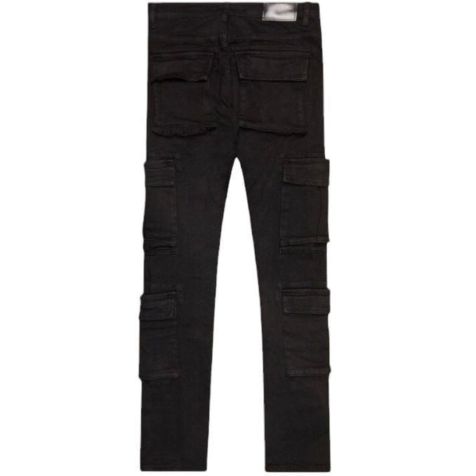 Valabasas General Skinny Pants (Black Washed) VLBS-VJ2-1002