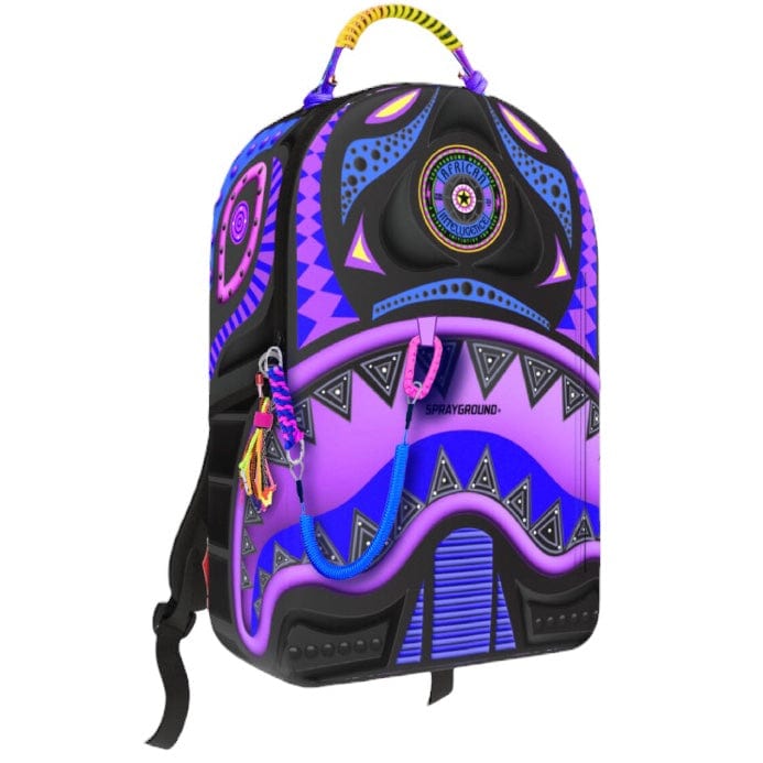 Sprayground A.I. Purple Wonderland Backpack