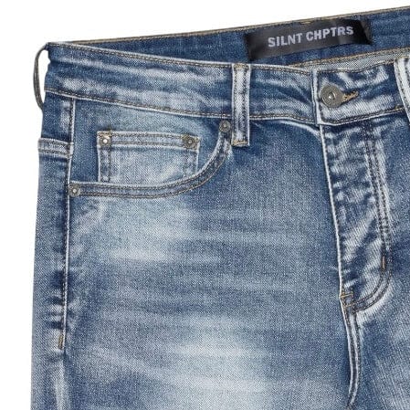 Silnt Chptrs Skinny Denim (Medium Blue Wash) SC-J1-003