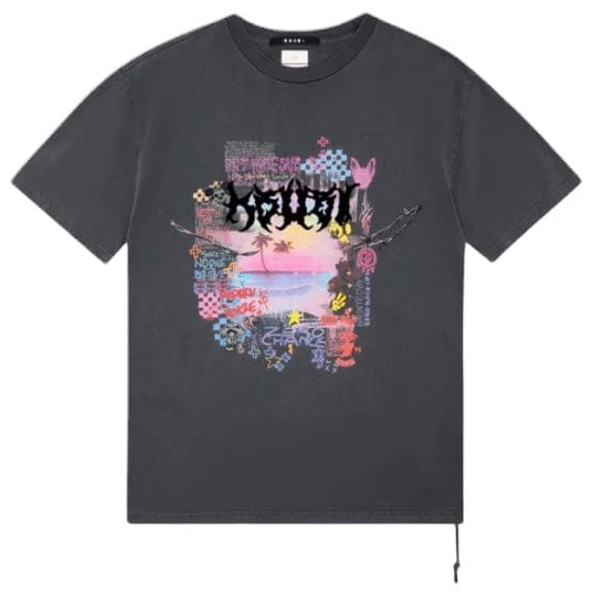 Ksubi Vandals Biggie SS Tee (Faded Black) MFA24TE009