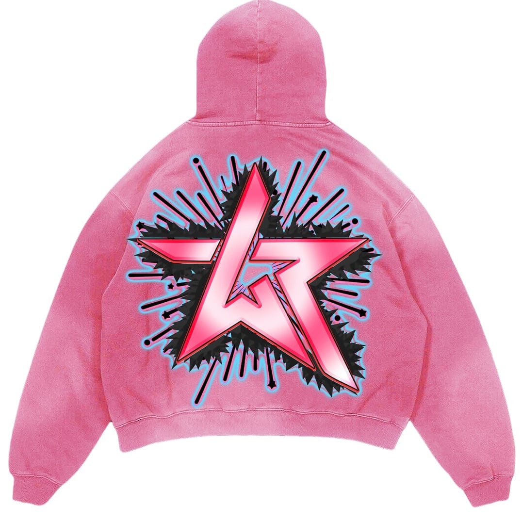 Wknd Riot Up The Score Hoodie (Pink)