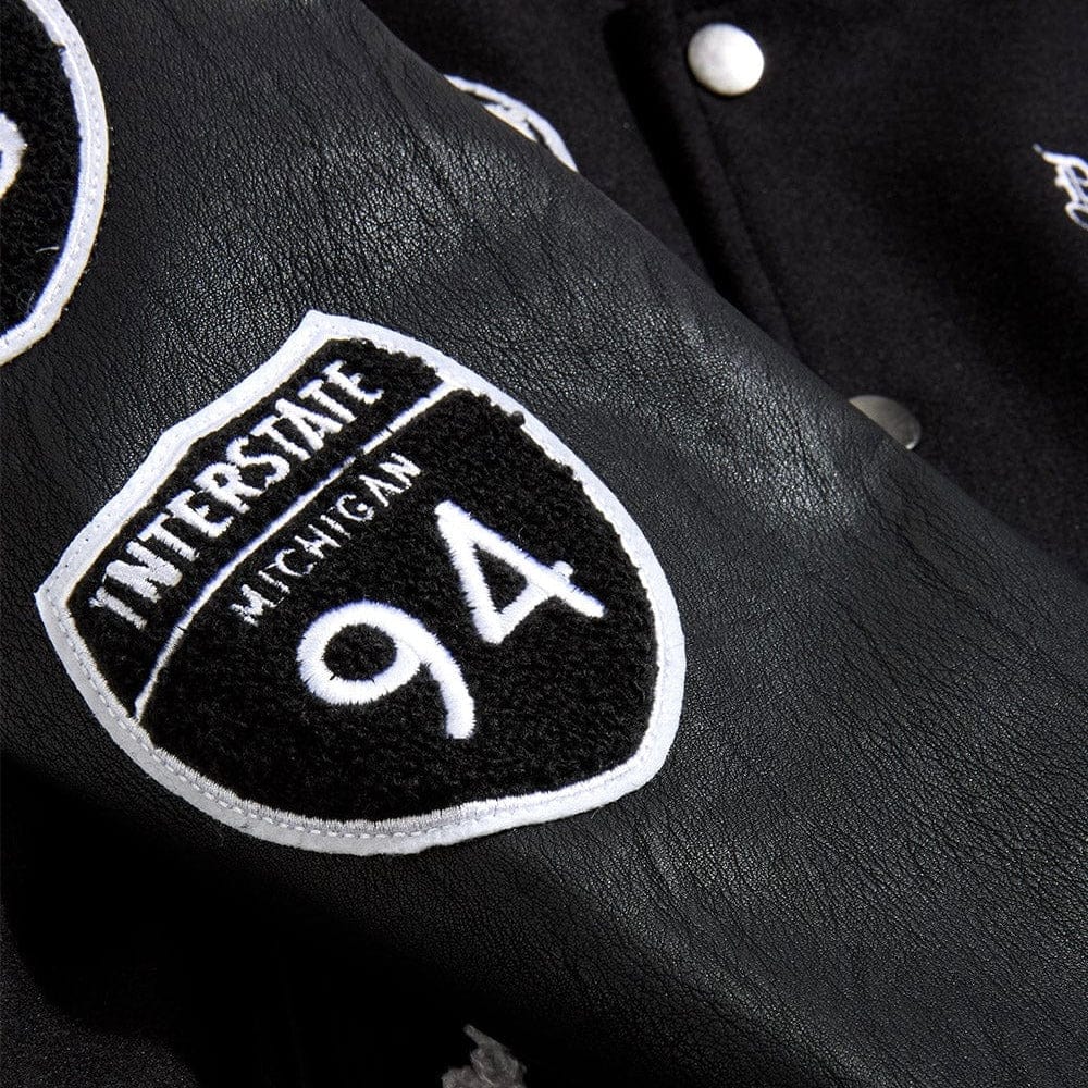 Kids Jordan Craig 313 Varsity Jacket (Black) 91655K