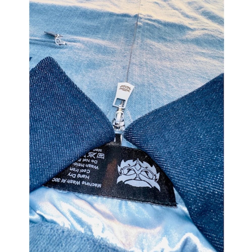 Vision Worker Full Zip Denim Jacket (Denim)