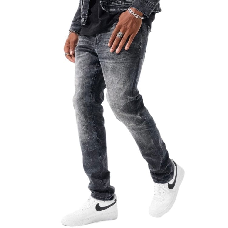 Jordan Craig Collins Meadowlands Pure Monochrome Denim (Black Shadow)