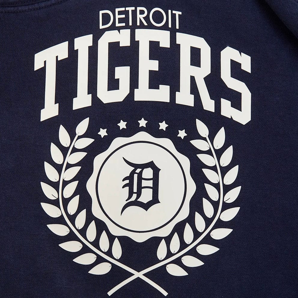Pro Standard Detroit Tigers Street Team Pullover Hoodie (Washed Midnight Navy)