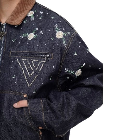 Valabasas Charm Denim Jacket (Denim Blue) VLBS-VJK1-1040