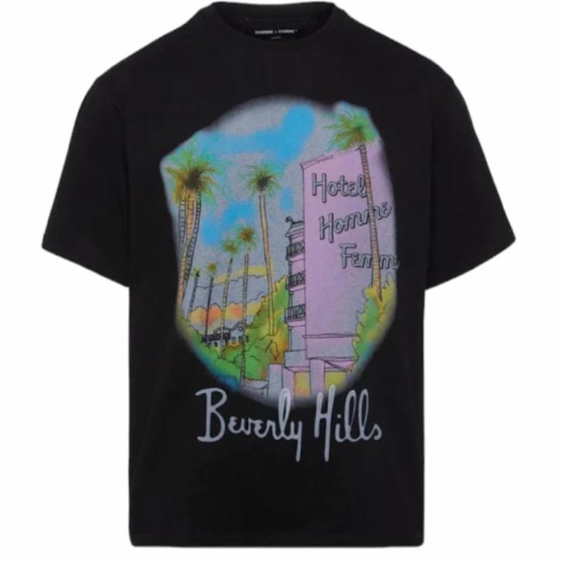 Homme Femme Beverly Hills Tee (Black) HFSS202266