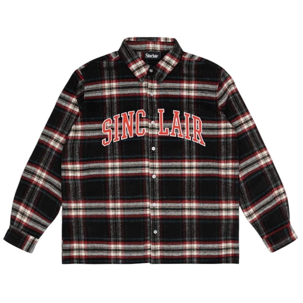 Sinclair Global Tackle Twill Flannel Shirt (Black) SMT245
