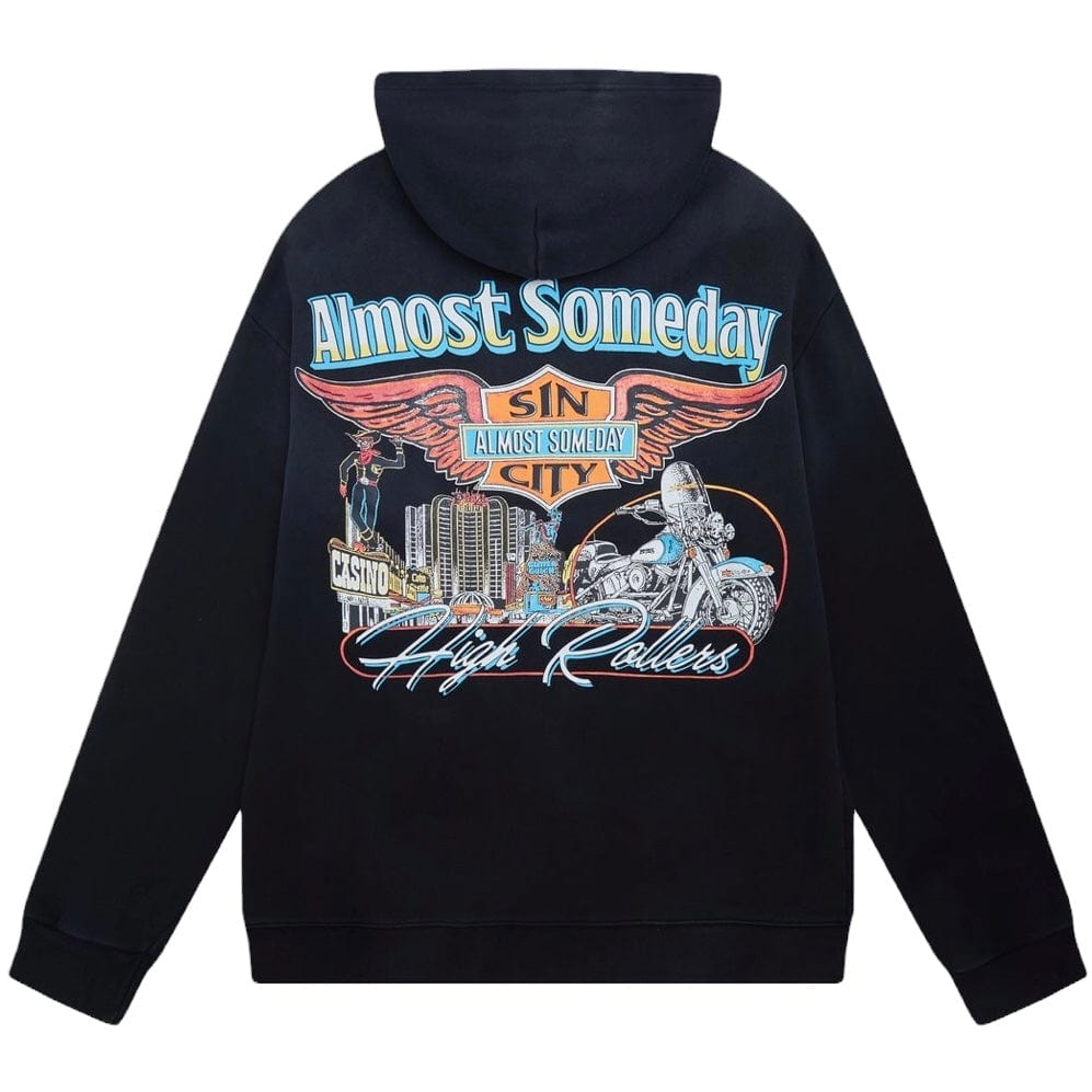 Almost Someday High Rollers Hoodie (Sun Fade Black) AS-H24-27