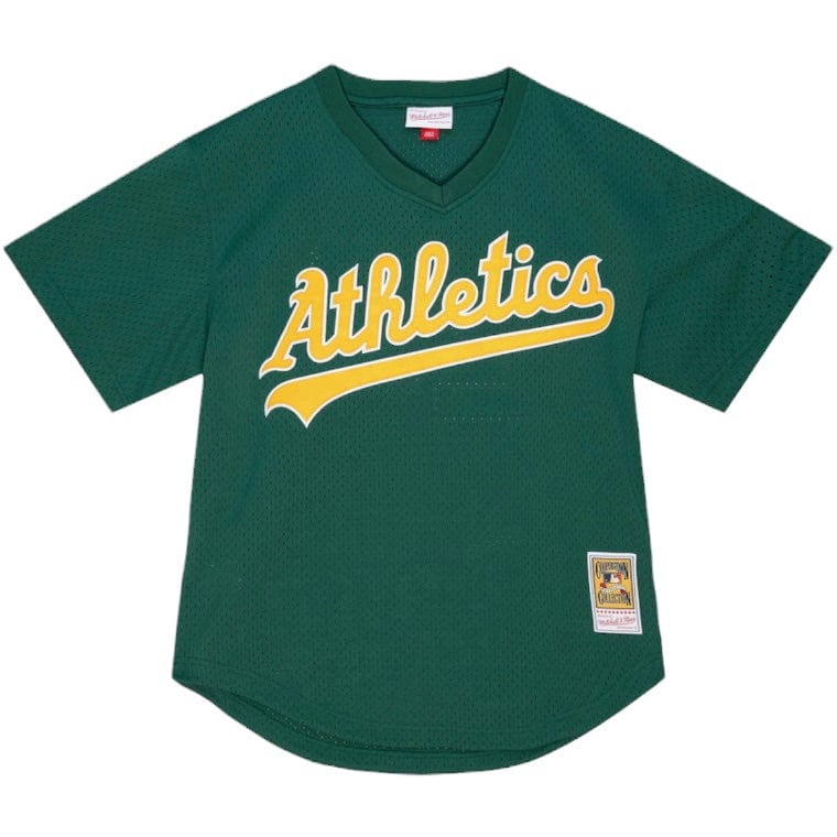 Mitchell & Ness MLB Oakland Athletics Authentic Bp Jersey (Green)