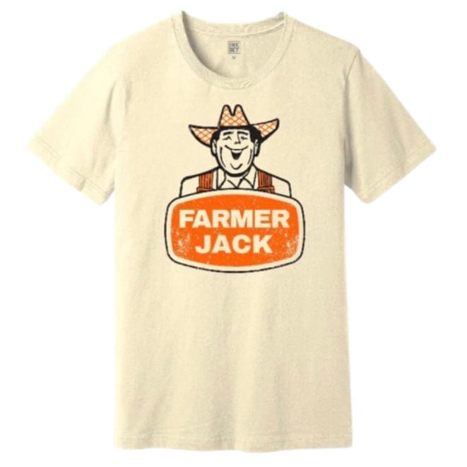 Ink Detroit Vintage Farmer Jack T Shirt (Natural) 9427