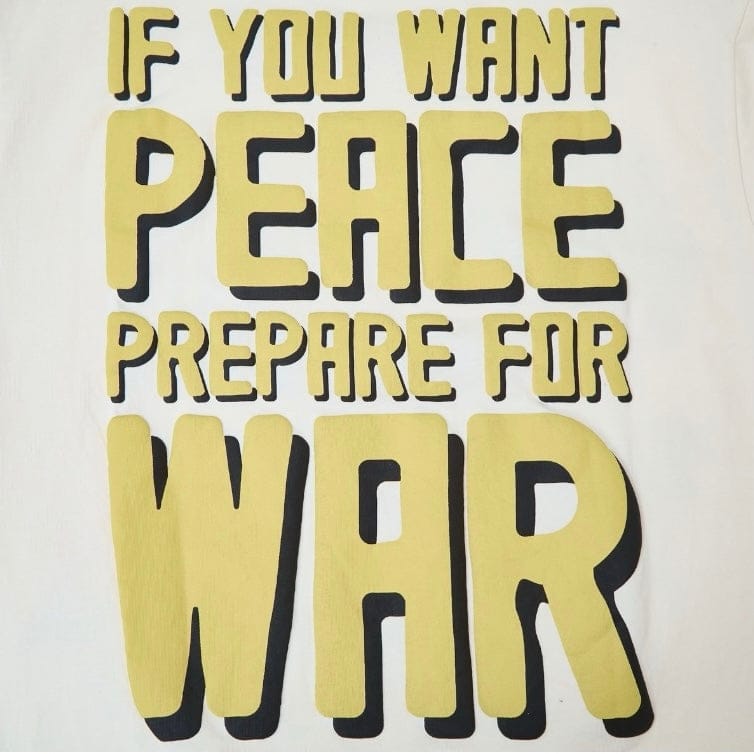 Campus Goods Peacekeeper Tee (Cream) CG-H25-040