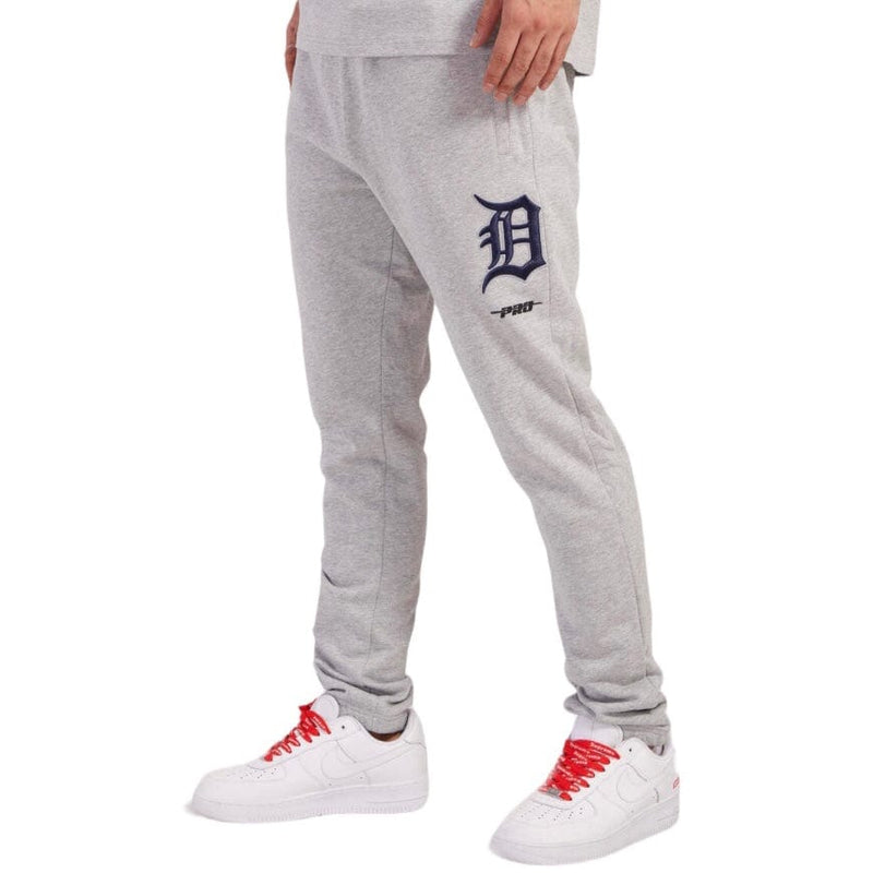 Pro Standard Detroit Tigers Brushed Back French Terry Joggers (Heather Grey)