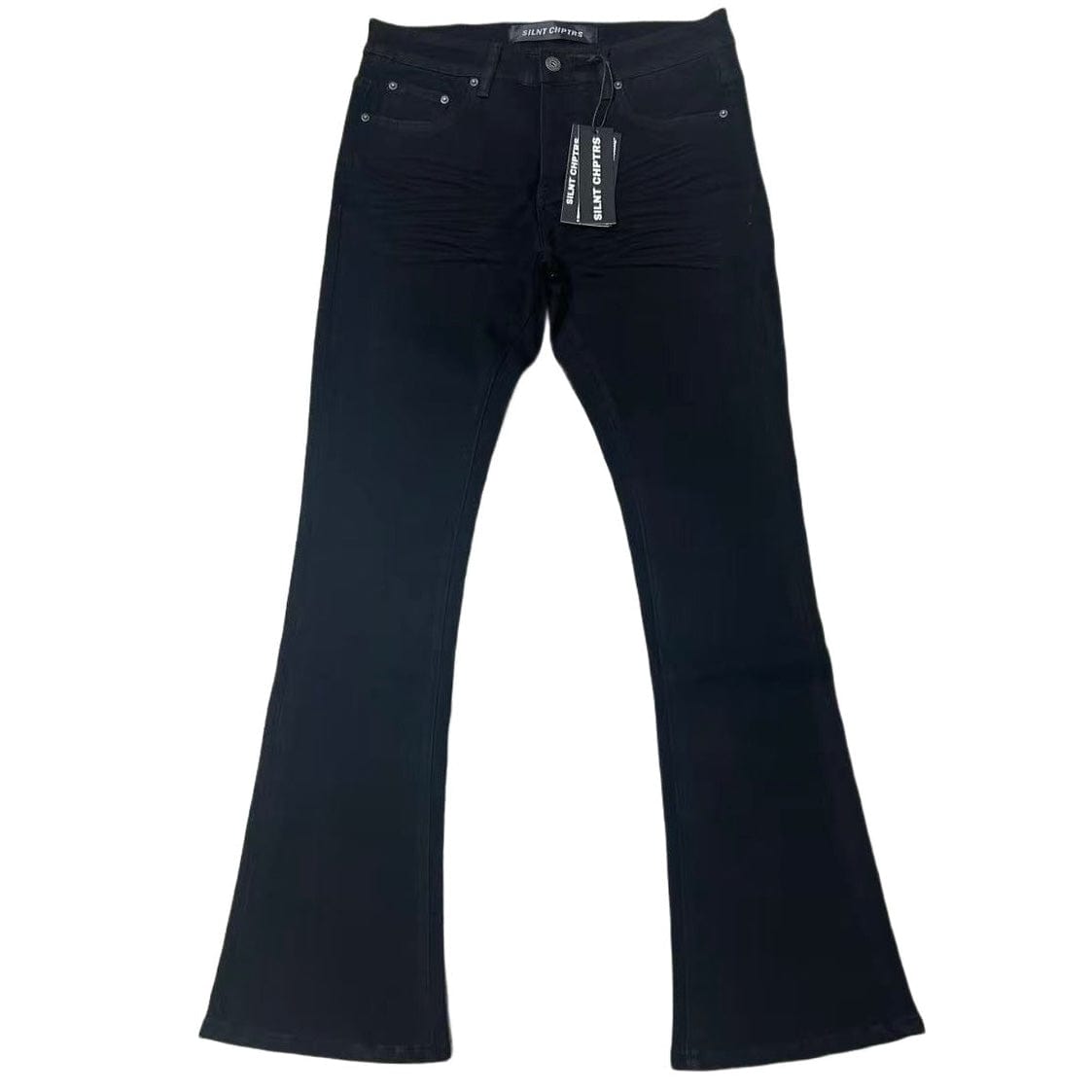 Silnt Chptrs Zero Gravity Stacked Denim (Jet Black) SC-J2-011
