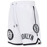 Pro Standard Nba Brooklyn Nets Logo Short (White) BBN352498-WHT