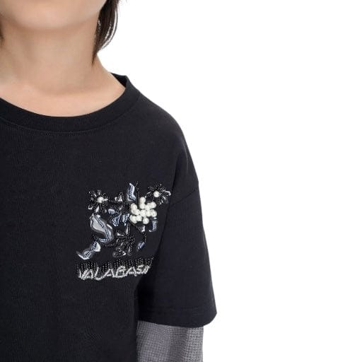 Kids Valabasas Inheritance Tee (Black) VPLAY-VSL1-1017