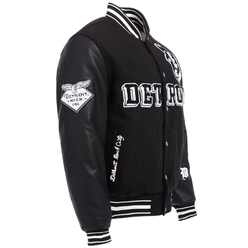 Jordan Craig D-Town Varsity Jacket (Black) 91653