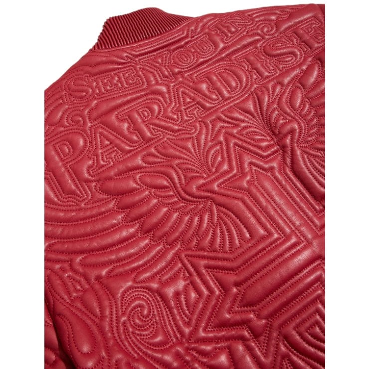 See You In Paradise Sinister Bomber Jacket (Red) 91666