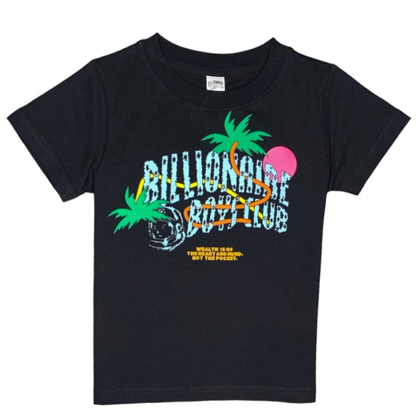 Kids Billionaire Boys Club BB Utopia Arch SS Knit (Black) 843-3200