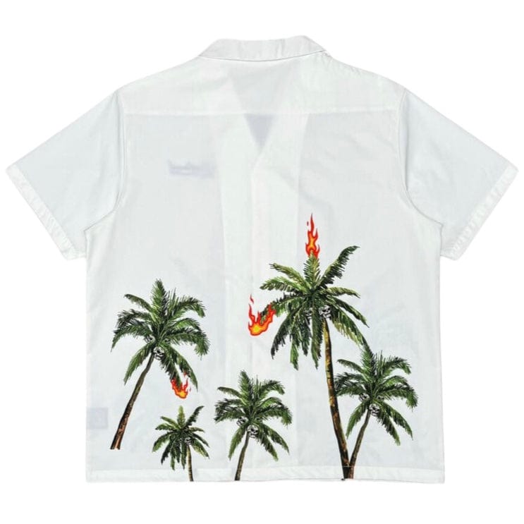 Civilized Palm Tree Button Down & Short Set (Sand) CV5737-5738