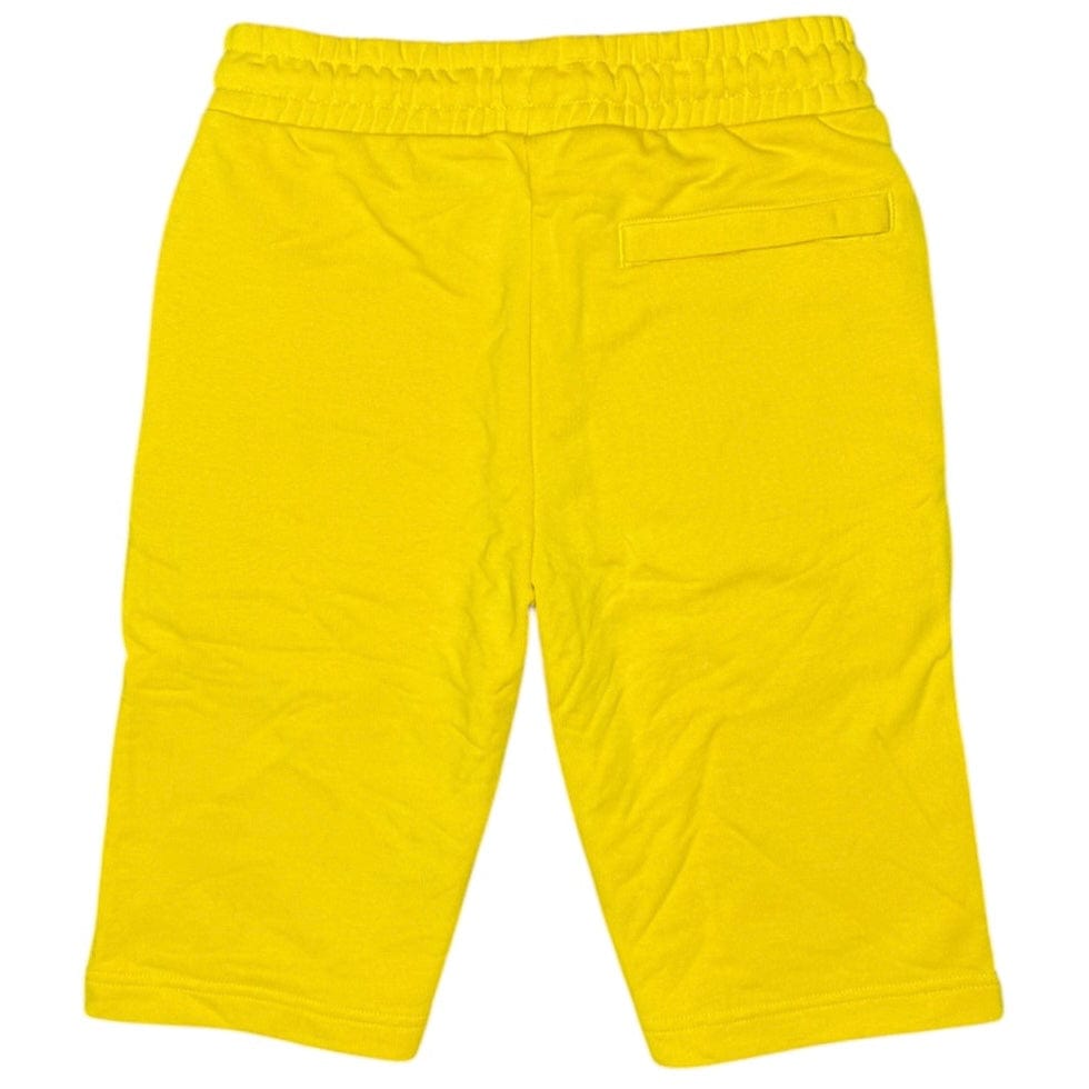 Kappa Logo Fleece Mabok Shorts (Yellow) 311BLHW