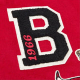 Mitchell & Ness Nba Chicago Bulls Team Legacy Varsity Jacket (Red/Black)