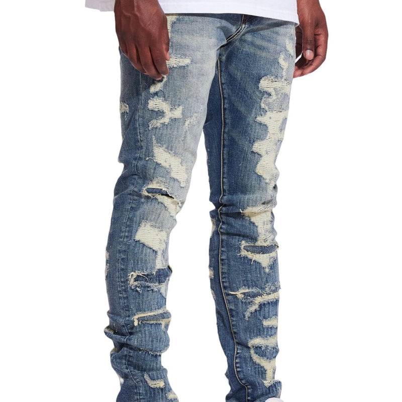 Crysp Patrick Skinny Denim (Vintage Distress) CRYF24-121