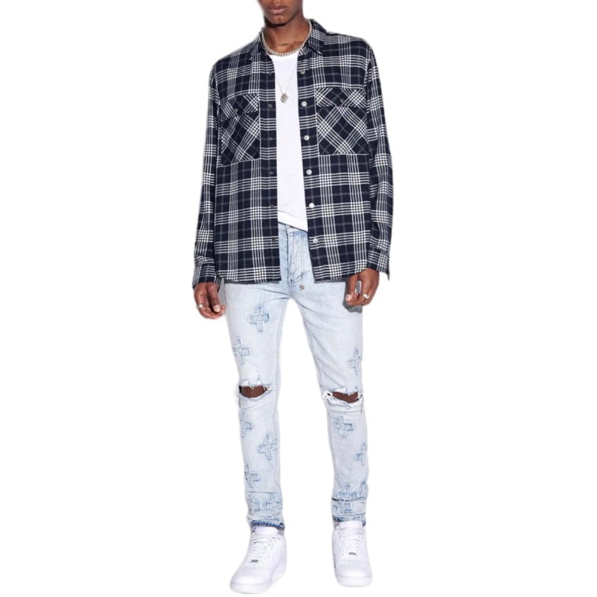 Ksubi Van Winkle Kraftwerk Denim Jean (Indigo Stone Wash) MFA23DJ024