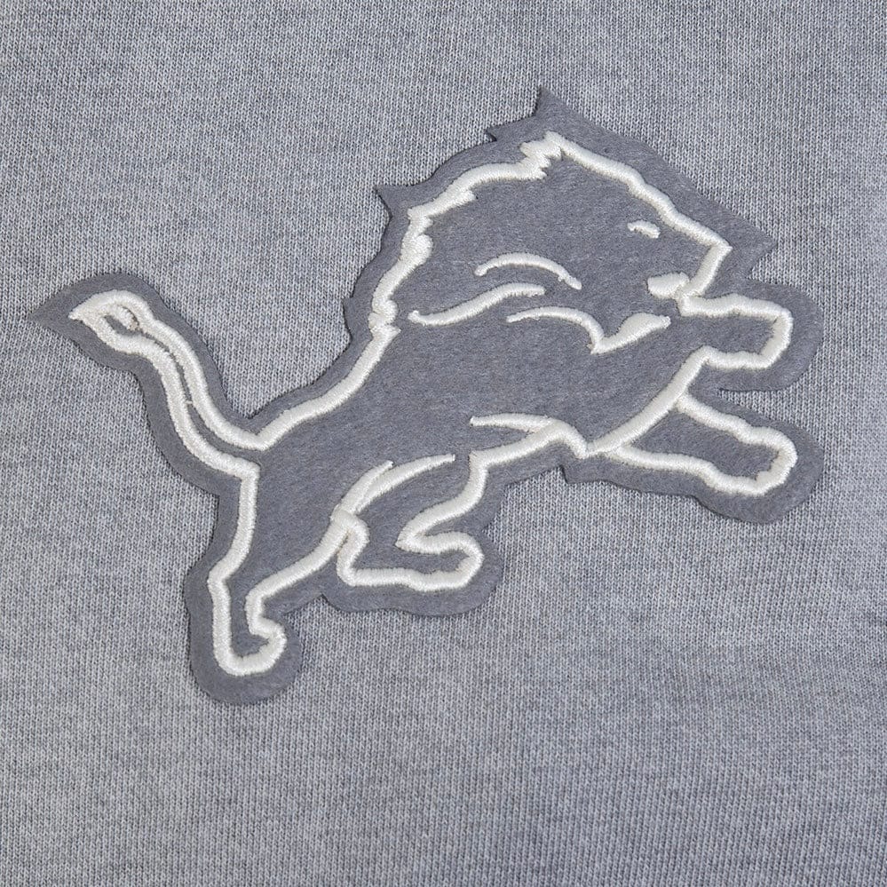 Pro Standard Detroit Lions Street Team Pullover Hoodie (Washed Grey)