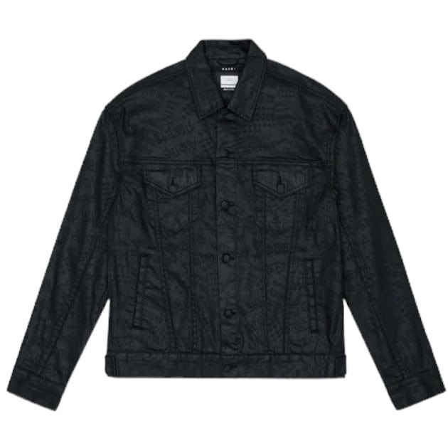 Ksubi Oh G Jacket Black Grease Jacket (Black Waxed) MPS24JK011