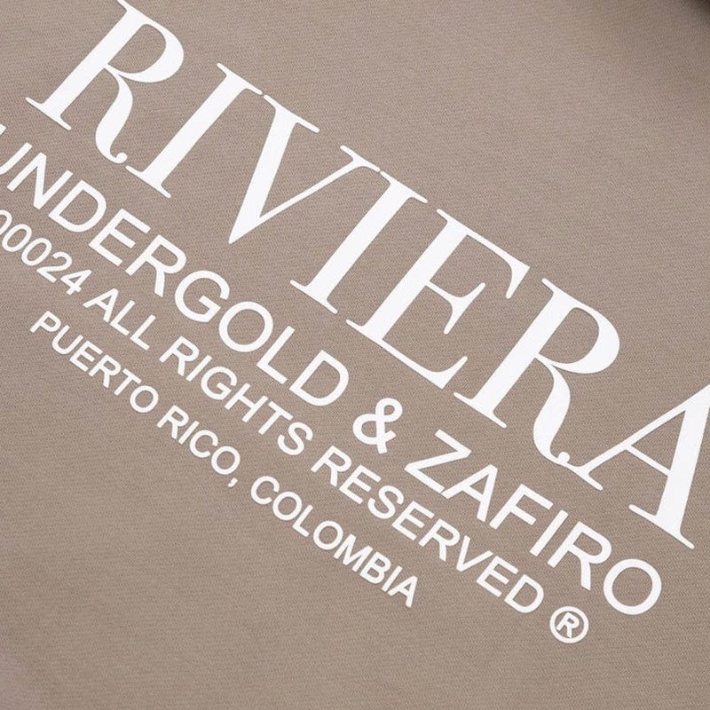 Undergold Riviera Fruit Angels Hoodie (Brown)