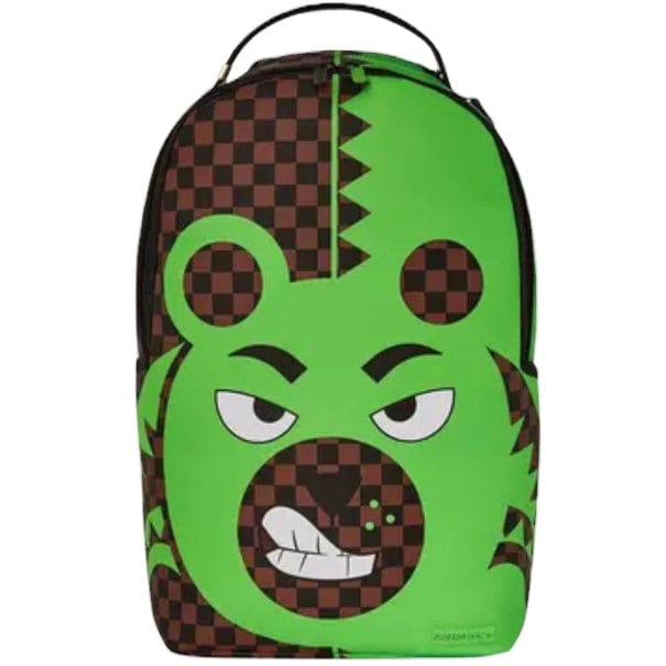 Sprayground Green Money Bear DLXSV Backpack