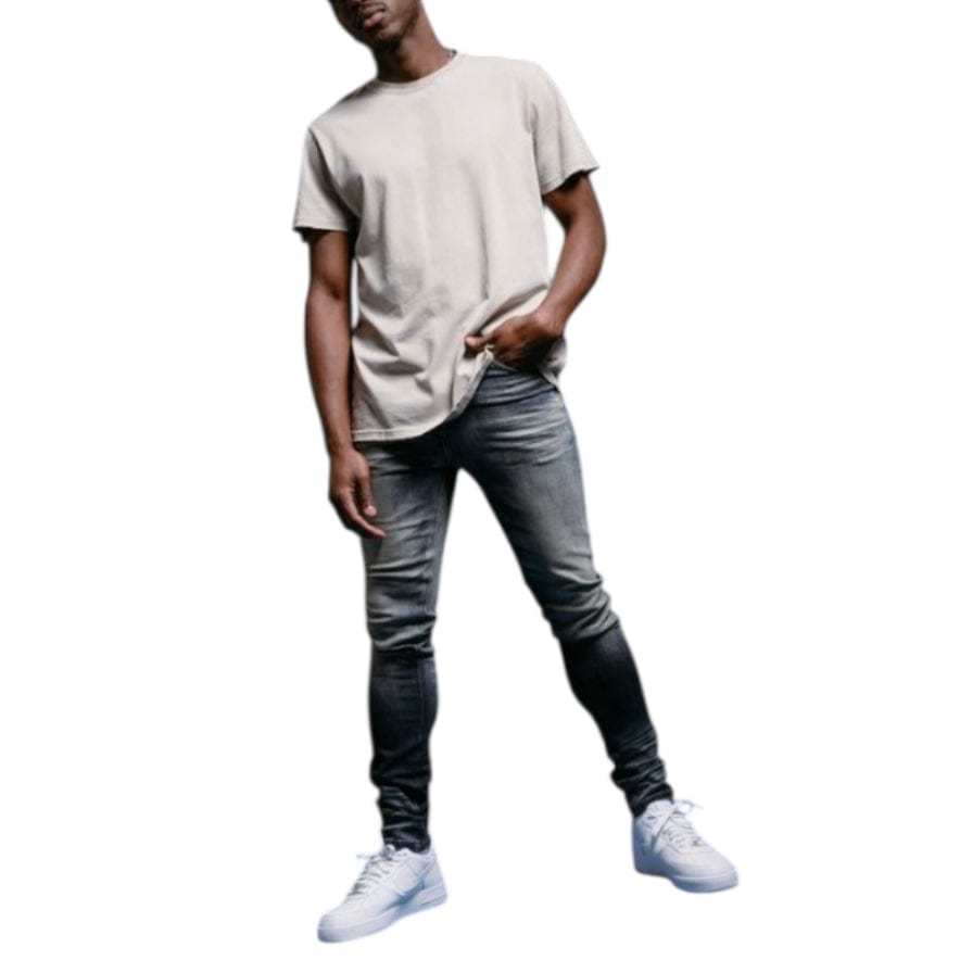 Anom 360 Skinny Denim Jean (Dark Blue Wash) ANOM-SK-001