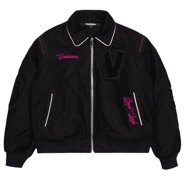 Valabasas Wild Bunch Letterman Jacket (Black) VLBS941208