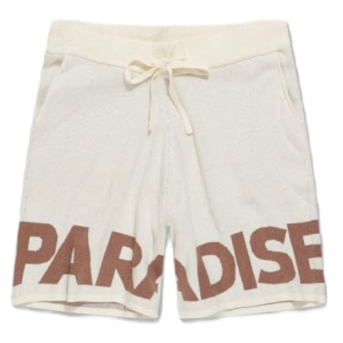 Jordan Craig Retro Paradise Knit Shorts (Cream) 2565S